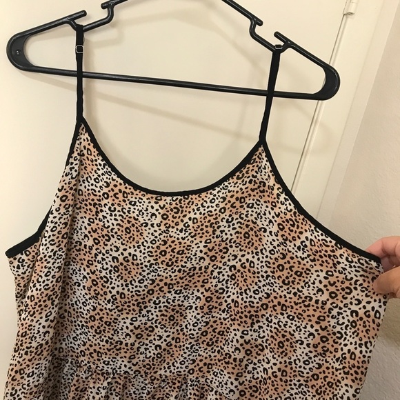 Kensie Women Animal Print Sleeveless Night Dress, Brown and Black Combo size XL - Picture 6 of 13